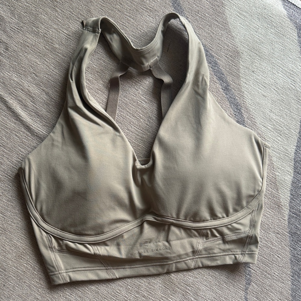 Gymshark Women's Tan Sports Bra